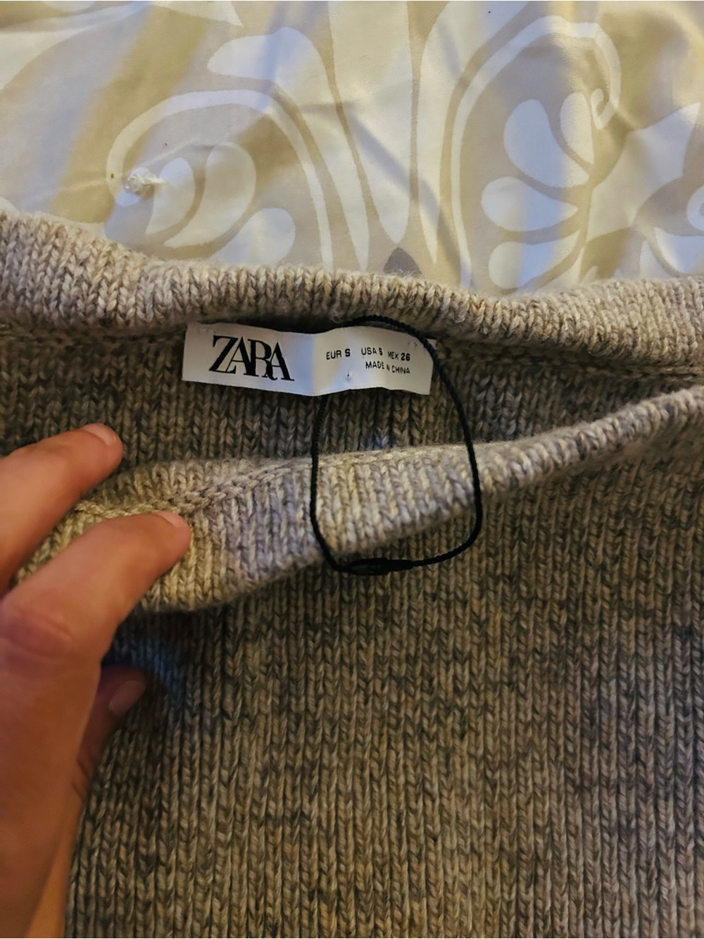 Zara Ribbed Mini Skirt - - Picture 2 of 2